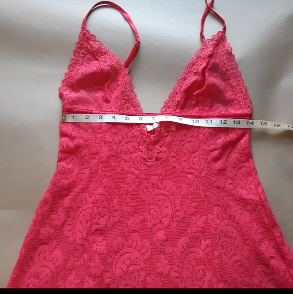Victoria's secret lace chemise lingerie minidress size M. - Picture 5 of 6
